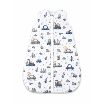 Miegmaišis kūdikiui AVI „On road blue“, 74 cm, 2–2,5 TOG