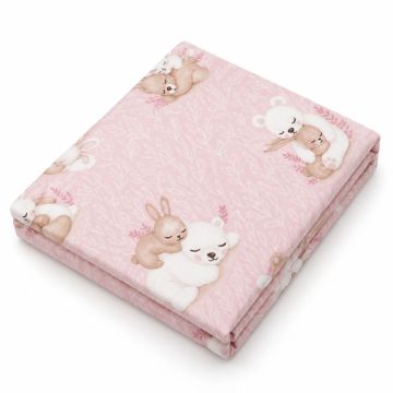 Paklodė kūdikiui "Hugs" su guma-60x120