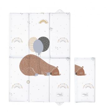 Neperšlampamas vystymo paklotas kūdikiui "Bear" 60x40 