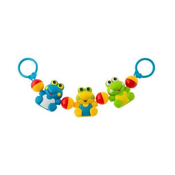 Žaislas vežimėliui/kėdutei "Frogs"