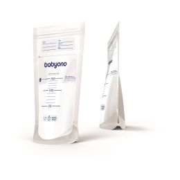 Maišeliai motinos pienui laikyti ir užšaldyti 150 ml, 20 vnt.