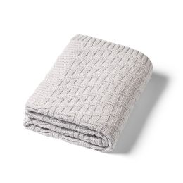 Babyono pledas megztas medvilninis pilkas 1647/02