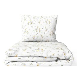 Ankras patalynė 2 d 135/100 40/60 žąsys žalia