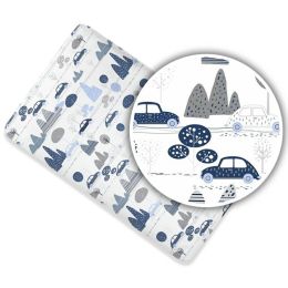 Ankras paklodė su guma 120x60 mašinytės