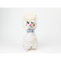 InnoGiO pliušinis žaislas Alpaka baltas 30cm GIO-828WHITE