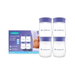 Lansinoh buteliukai pieno laikymui 4 vnt