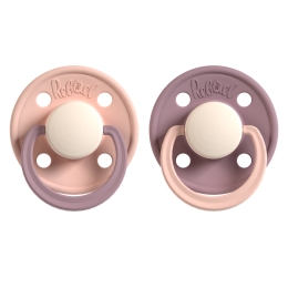 Rebael čiulptukai fashion kreminis violetinis 2vnt dydis 2