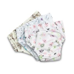 Daugkartinės kelnaitės - atprastukės (mergaitei), 3 vnt