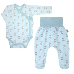 Drabužėliai kūdikiui "Galaxy beige" 2 dalių I Drabužių komplektukas kūdikiui 