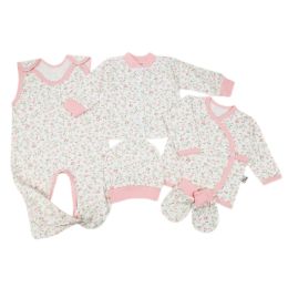 Kūdikio kraitelis - drabužėliai naujagimiui "Bear glamour" baltas  5 dalių internetu geresne kaina