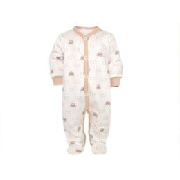 Šliaužtinukai kūdikiui "Bear glamour " smėlio spalvos