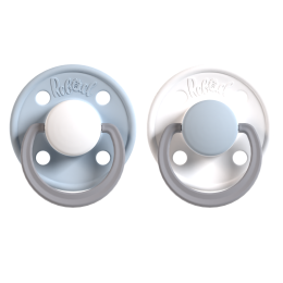 Rebael čiulptukai fashion mėlynas baltas  2vnt dydis 2