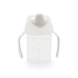 Twistshake puodelis mini baltas nuo 4mėn 230 ml 78053