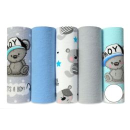 Flanelinių vystyklų rinkinys kūdikiams "Boy"