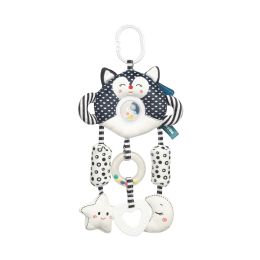 Pakabinamas žaislas kūdikiui "Owl pink" 