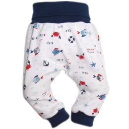 Kelnytės kūdikiui "Crabs navy" be pėdučių