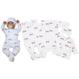 Baltas kraitelis su piešinuku mergaitei