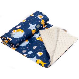 Pledas kūdikiui "Fox" 100x75cm  smėlio spalvos