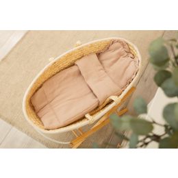 Komplektas kūdikiui "Natural lilia" pledas 56x76 cm ir pagalvė 36x28 cm