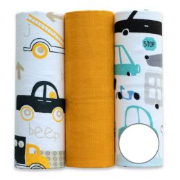 Muslino vystyklų rinkinys kūdikiams "Nr28" 