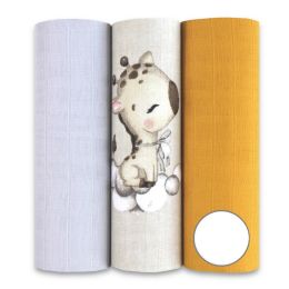 Muslino vystyklų rinkinys kūdikiams "Nr44"