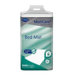 Molicare premium vienkartiniai neperšlampami paklotai 5 lašų 60x90cm 30vnt