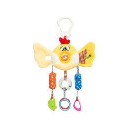 Pakabinamas žaislas kūdikiui "Owl pink" 