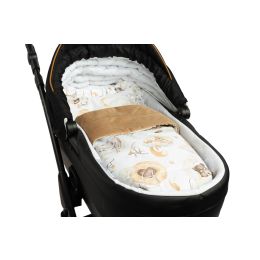 Komplektas kūdikiui "Natural lilia" pledas 56x76 cm ir pagalvė 36x28 cm