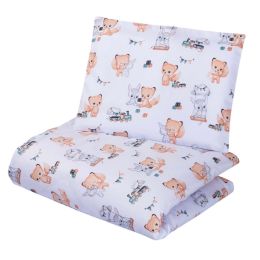 Patalynė kūdikio lopšiukui 80x70cm "Family party" 