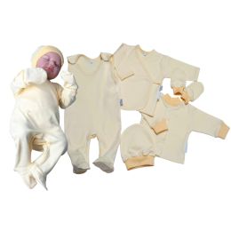 Kūdikio kraitelis - drabužėliai naujagimiui "Bear glamour" baltas  5 dalių internetu geresne kaina