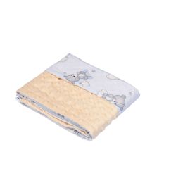 Pledas su gėlėmis, ryškus, kūdikiui