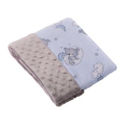 Pledas su gėlėmis, ryškus, kūdikiui