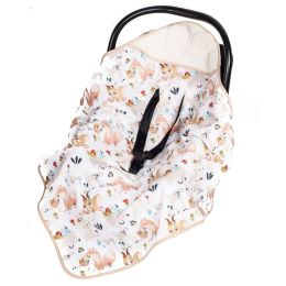 Pledas automobilinei kėdutei "Best friends" 80x80 cm