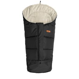 Šiltas miegmaišis - vokelis vežimėliui  "Combi polar" Black/Beige. Pristatymas 1-2 darbo dienos.