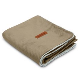 Pledas kūdikiui "Velvet+ beige" 100x75cm