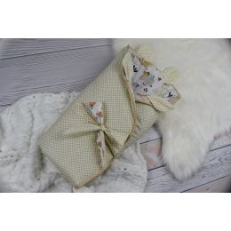 Vokelis - kilimėlis 2in1 kūdikiui "Best friends" skersmuo 88 cm