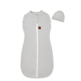 Vystyklas kokonas kūdikiui Teddy interlock super soft pilkas 