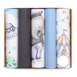 Vystyklai kūdikiui - 5 dalių komplektas "Bright"