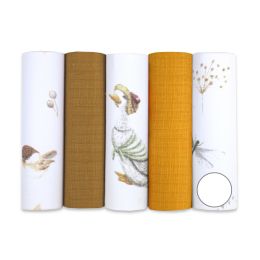 Vystyklai kūdikiui - 5 dalių komplektas "Bright"