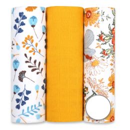 Vystyklų rinkinys kūdikiams "MIX - Flowers"