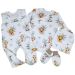 Kūdikio kraitelis - drabužėliai naujagimiui "Bear glamour" baltas  5 dalių internetu geresne kaina