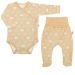 Drabužėliai kūdikiui "Bear glamour beige"2 dalių