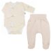 Drabužėliai kūdikiui "Galaxy beige" 2 dalių I Drabužių komplektukas kūdikiui 