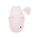 Vystyklas kokonas kūdikiui LEO pink interlock soft 
